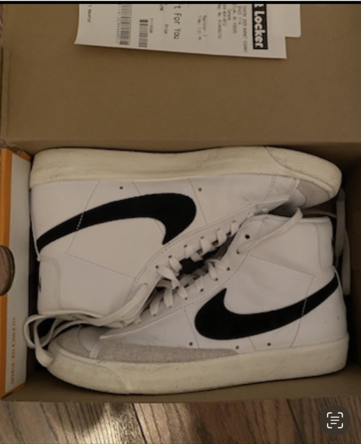 Nike Blazer Mid '77 Vintage 🧡White/Black Men's Size 9.5 - photo 5