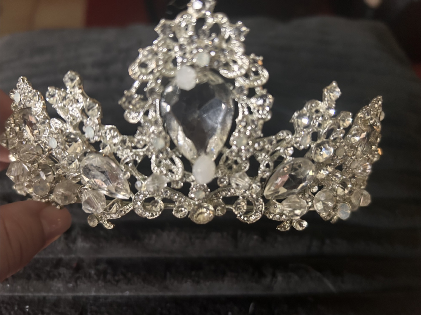 Rhinestone Tiara Crown - photo 2