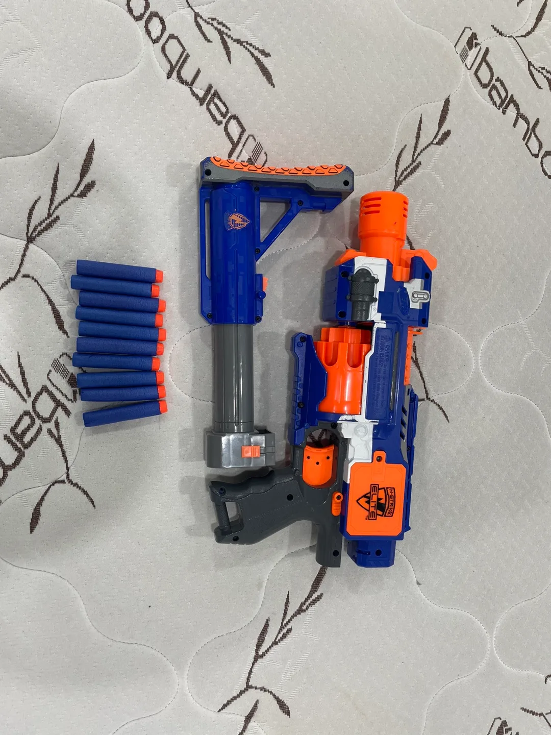 Nerf Stockade (Elite) NO STOCK – 10-Shot Blaster w/ Darts thumbnail