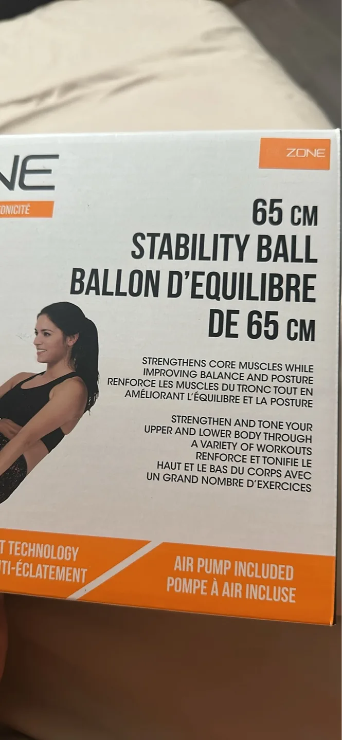 GoZone 65cm Stability Ball thumbnail