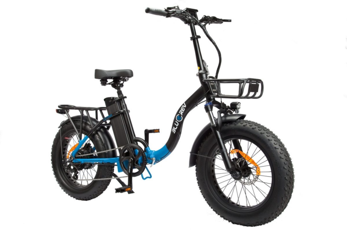 BluRev Electric Fat Tire Folding Bike