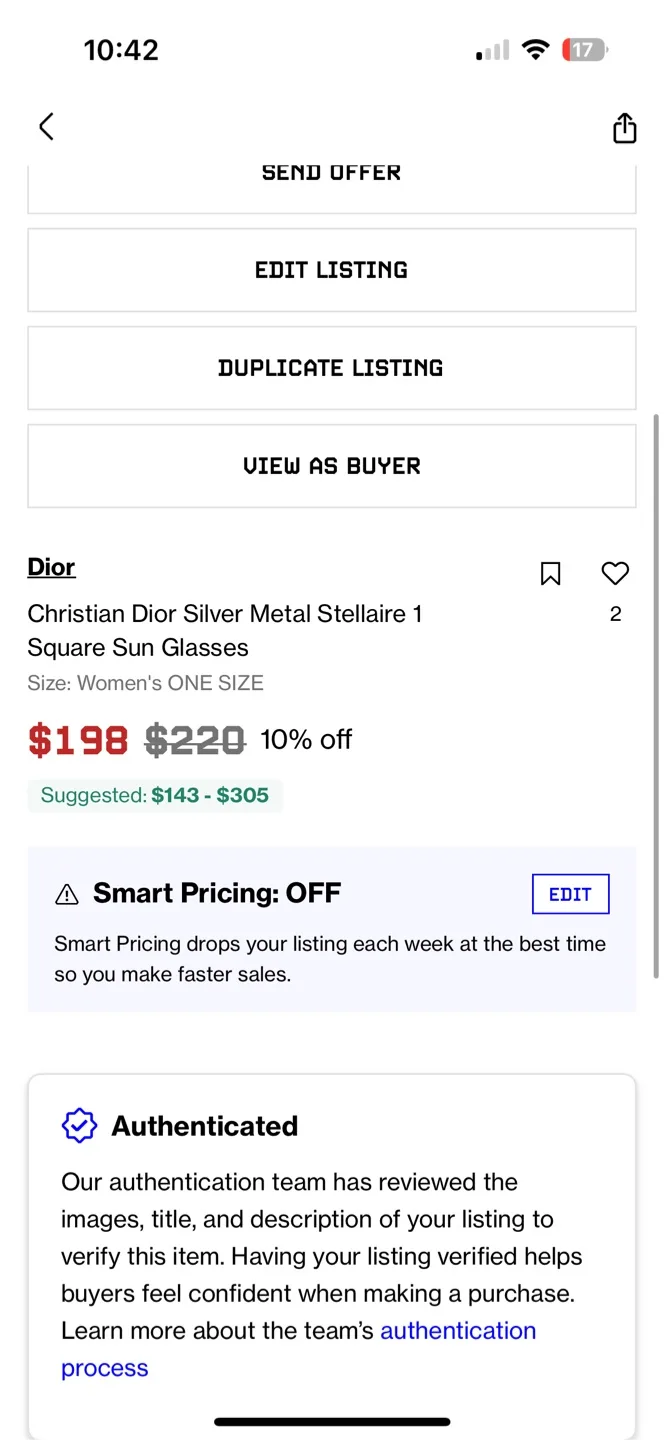 Dior Stellaire 1 Square Sunglasses image indicator(6)