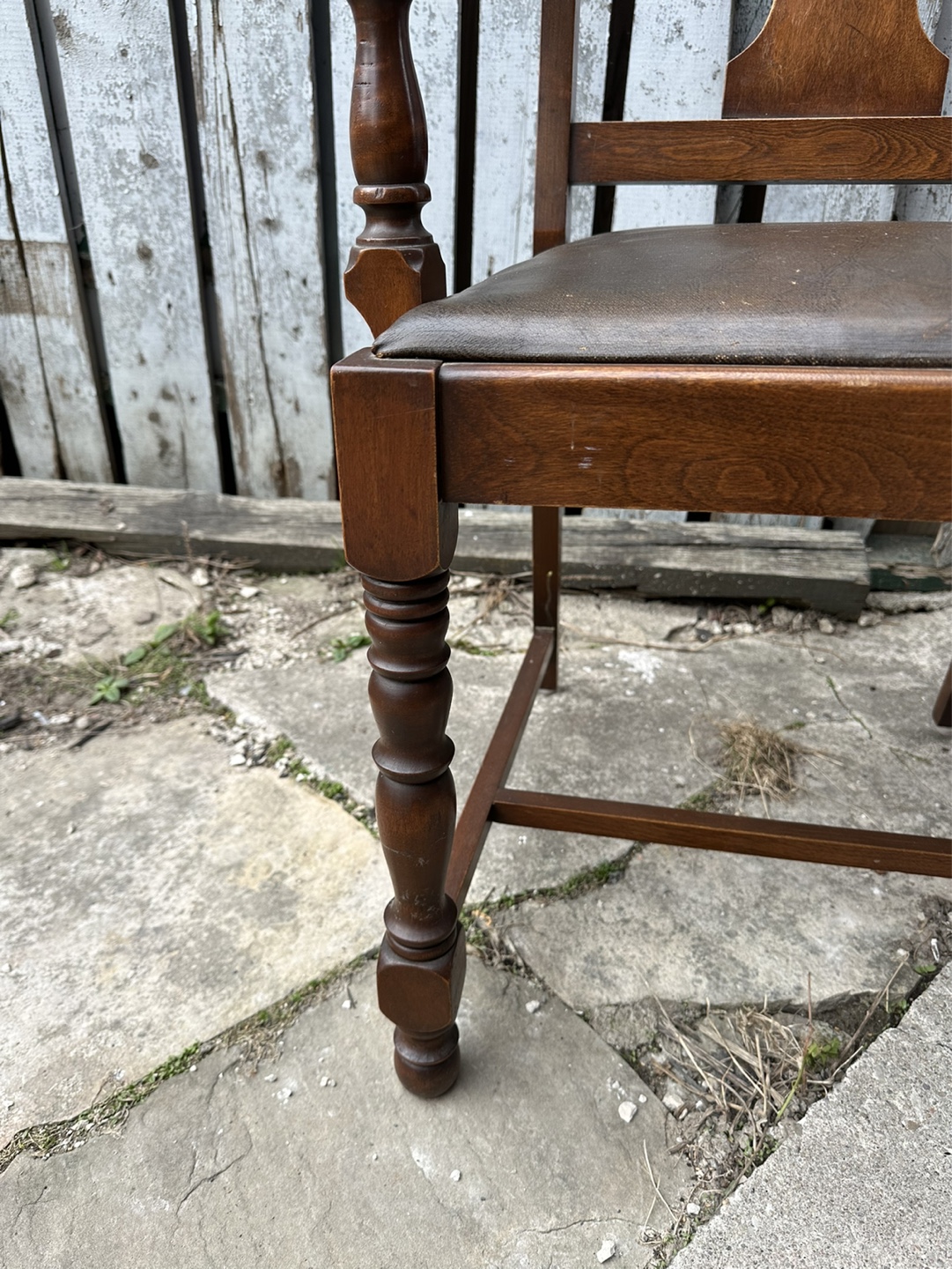 Wooden Armchair - photo 4