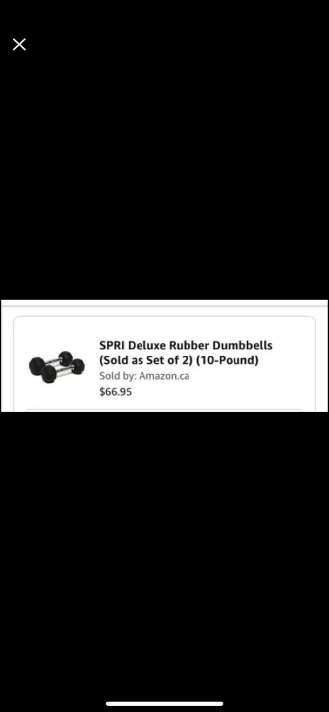 15 lb Amazon Basics Kettlebell & SPRI Dumbbells image indicator(2)