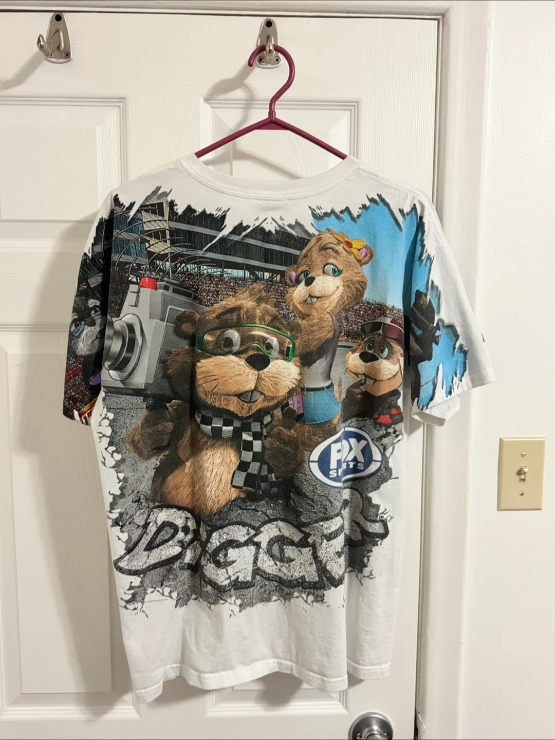 Vintage Digger the Adventurous Friend NASCAR T-Shirt image indicator(6)