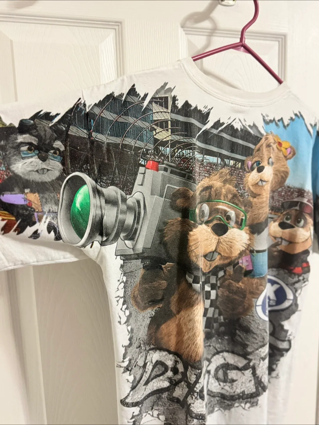 Vintage Digger the Adventurous Friend NASCAR T-Shirt image indicator(9)