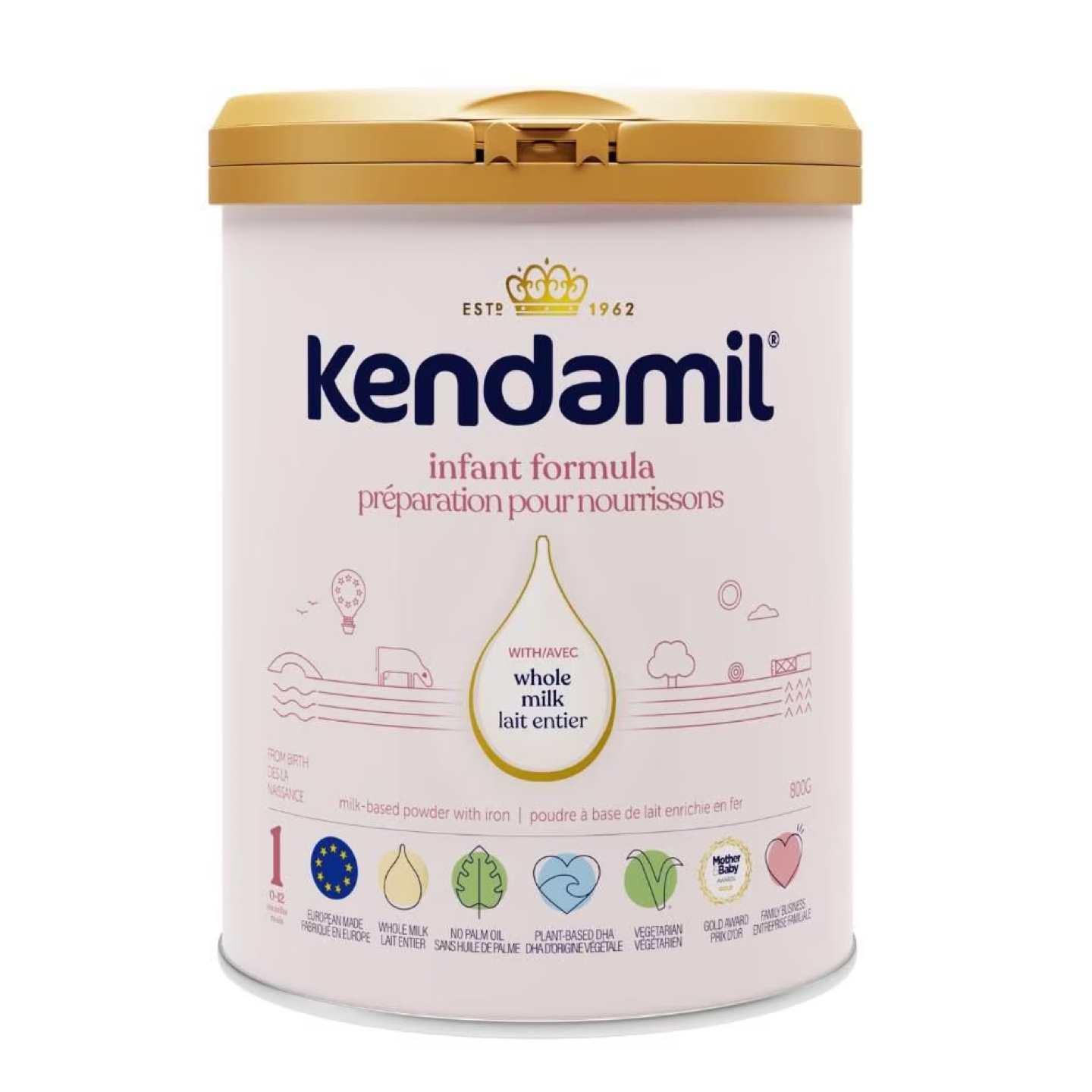Kendamil Infant Formula Stage 1 - 800g