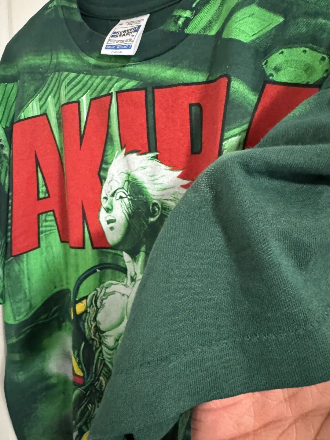 Vintage Akira Anime Graphic T-Shirt - Size XL image indicator(5)