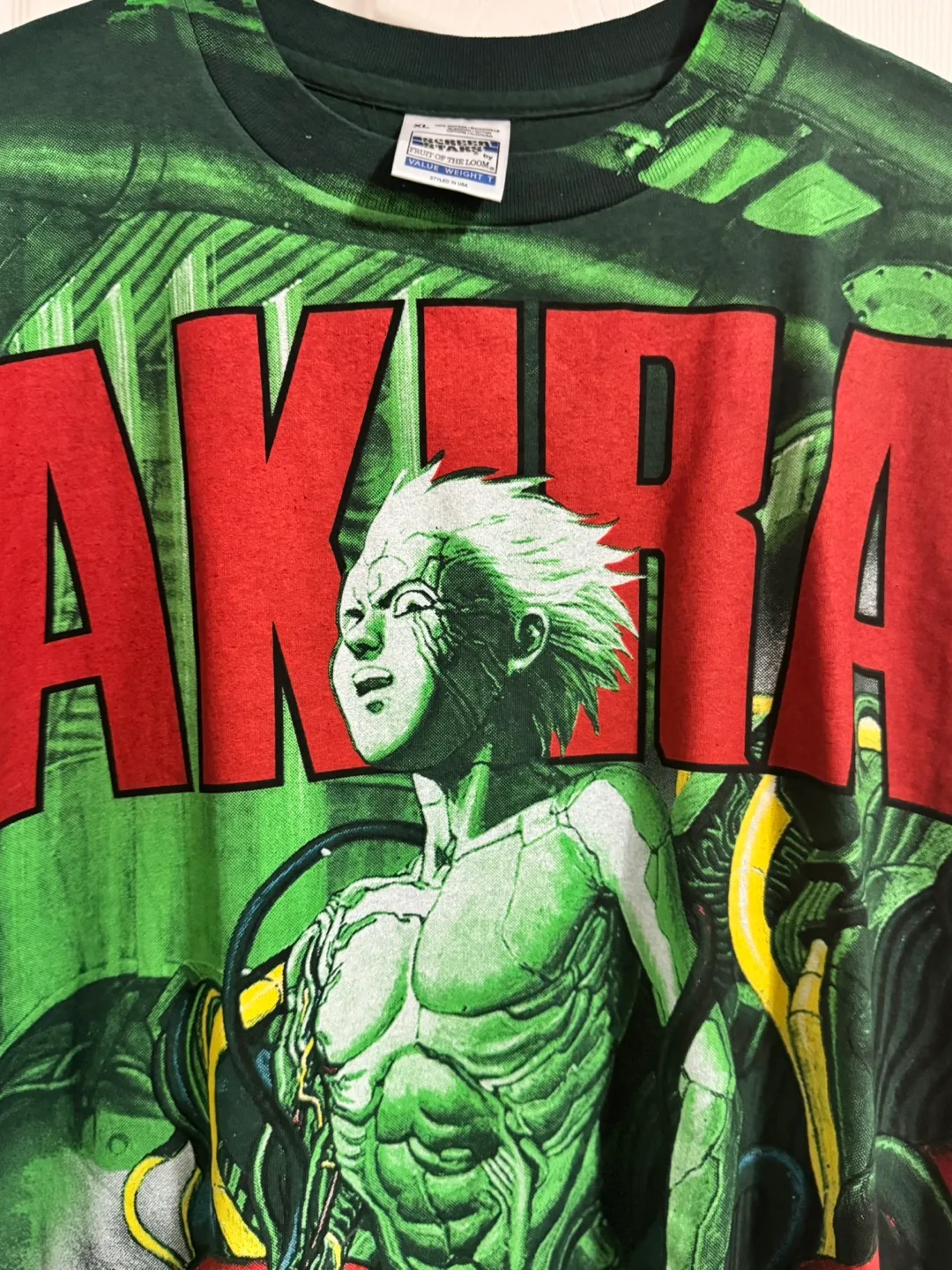 Vintage Akira Anime Graphic T-Shirt - Size XL image indicator(7)