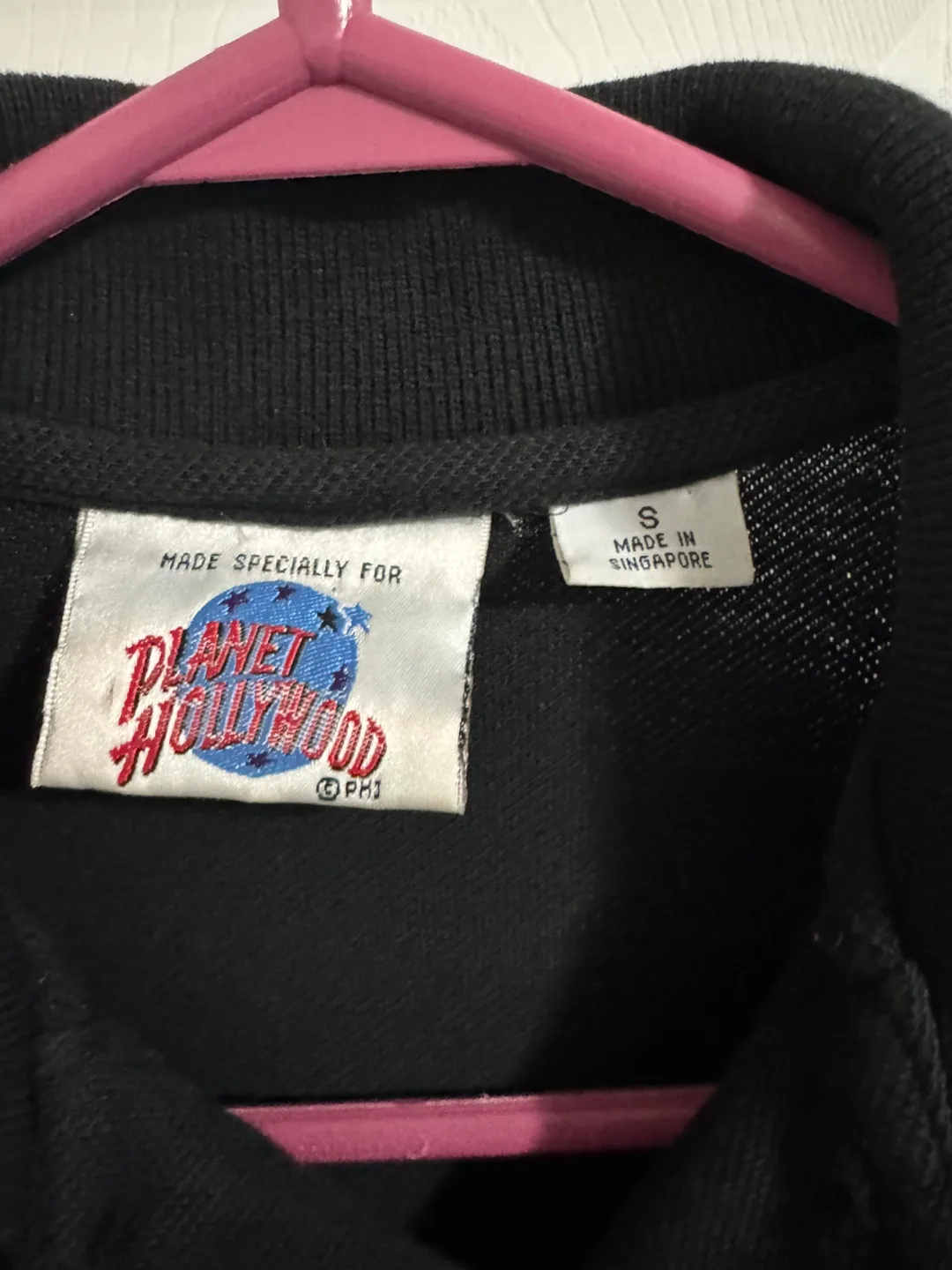 Planet Hollywood Las Vegas Black Polo Shirt - Size Small image indicator(3)