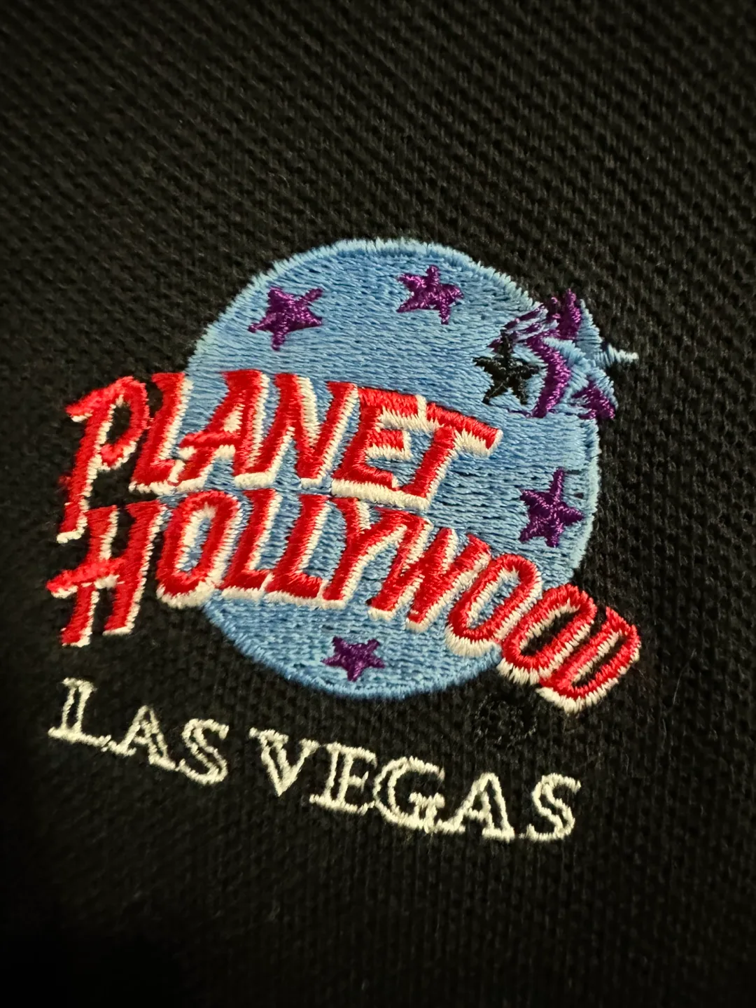 Planet Hollywood Las Vegas Black Polo Shirt - Size Small image indicator(2)