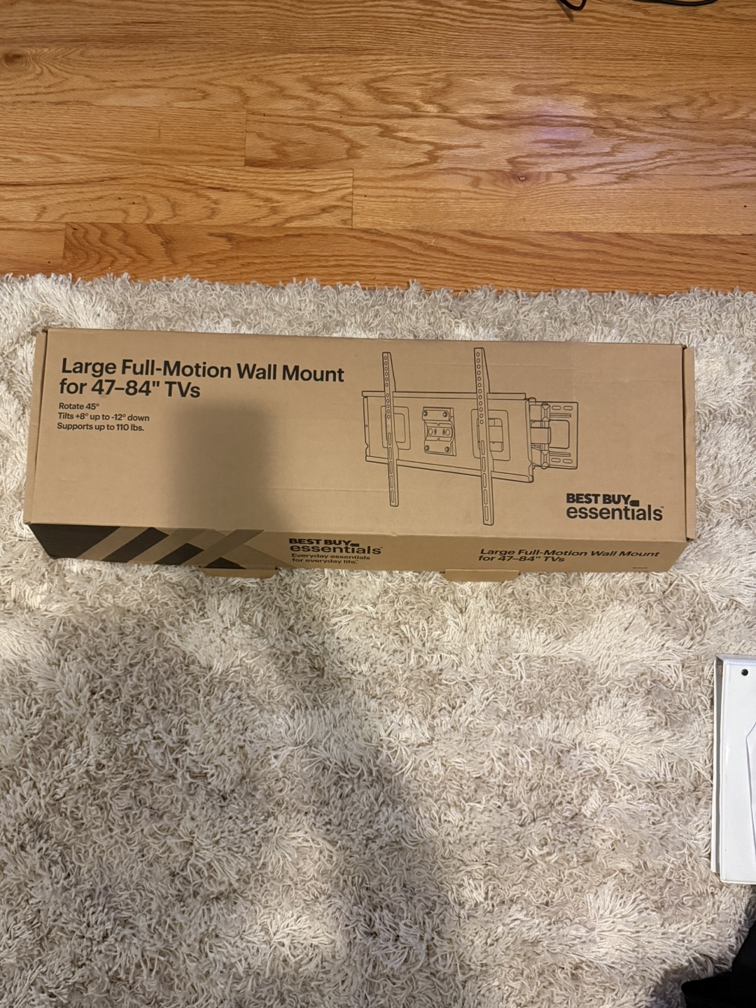 TV Wall Mount- full motion for 47-84" TV