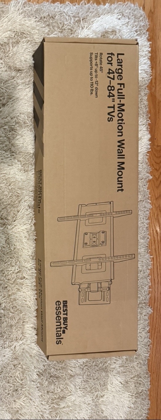 TV Wall Mount- full motion for 47-84" TV - photo 4