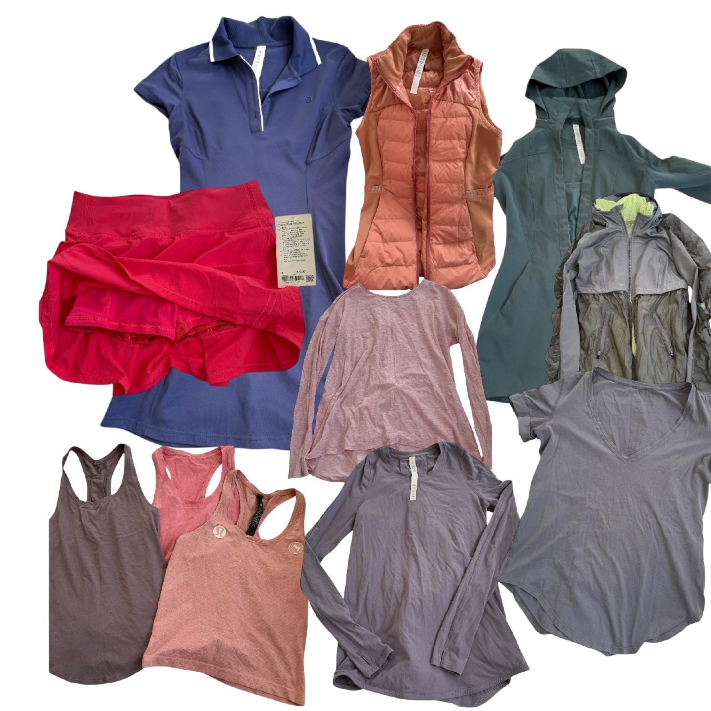 Lululemon Women's Clothing Bundle (11 Items)