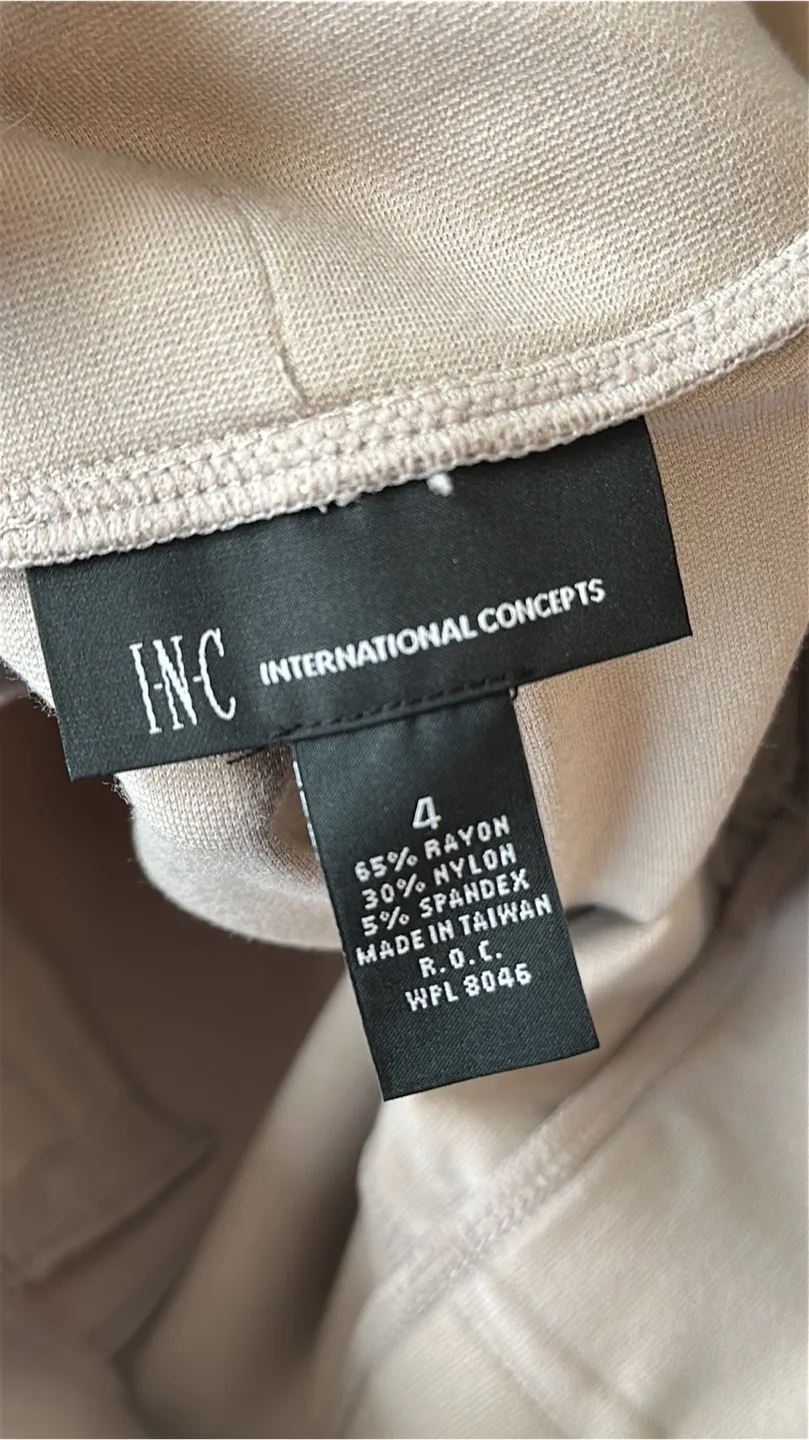 NEW INC International Concepts Skinny Leg Regular Fit Pant image indicator(8)