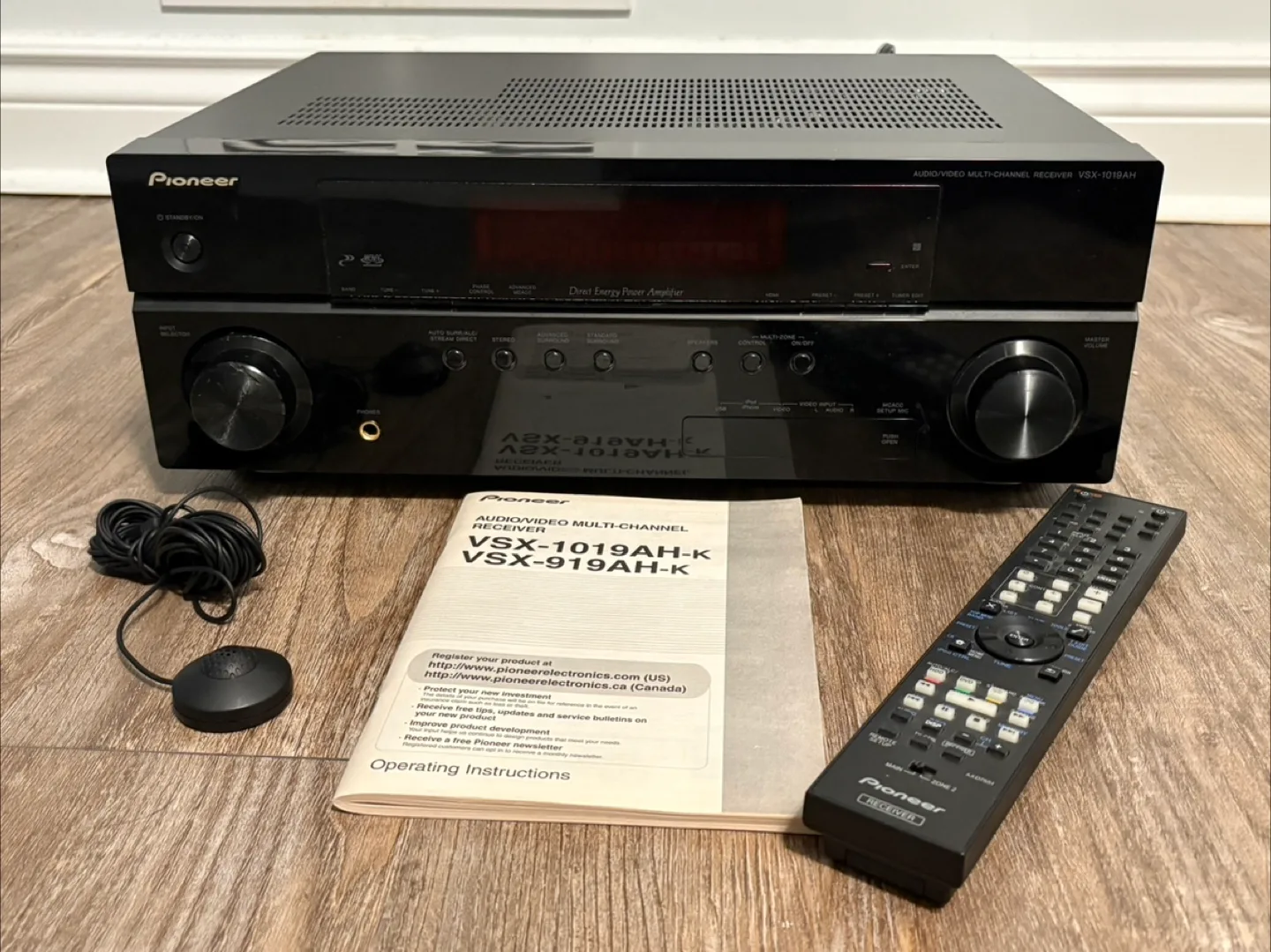 Pioneer VSX-1019AH-K Audio/Video Multi-Channel Receiver thumbnail