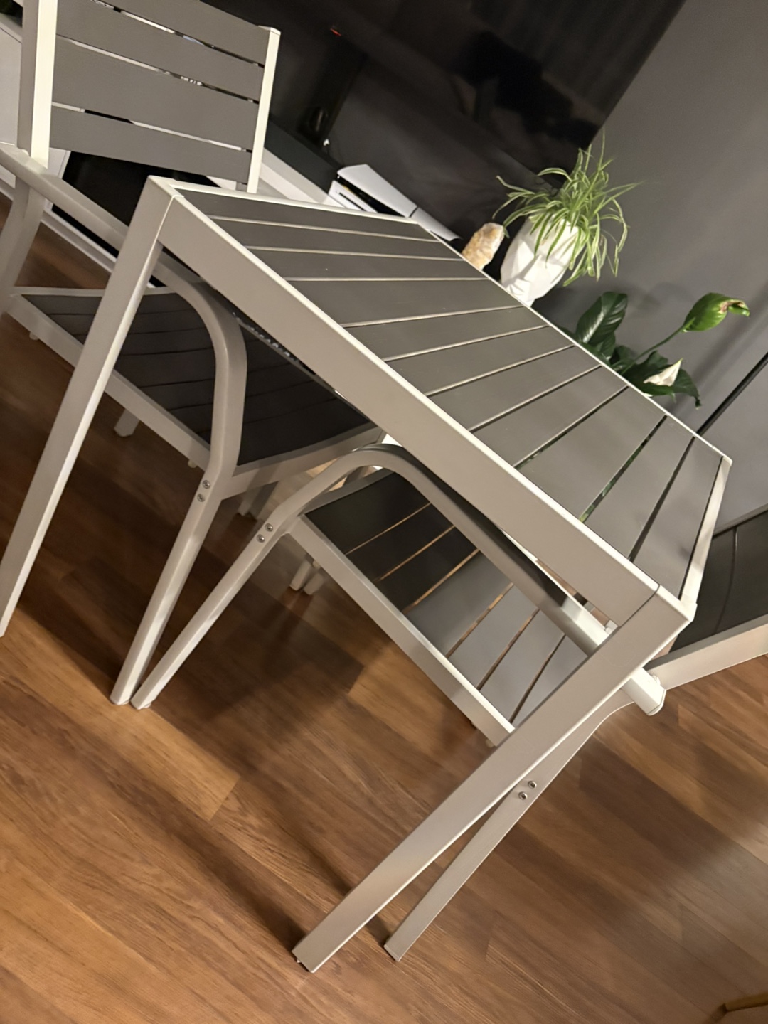 Small Patio Set - Table and Two Chairs