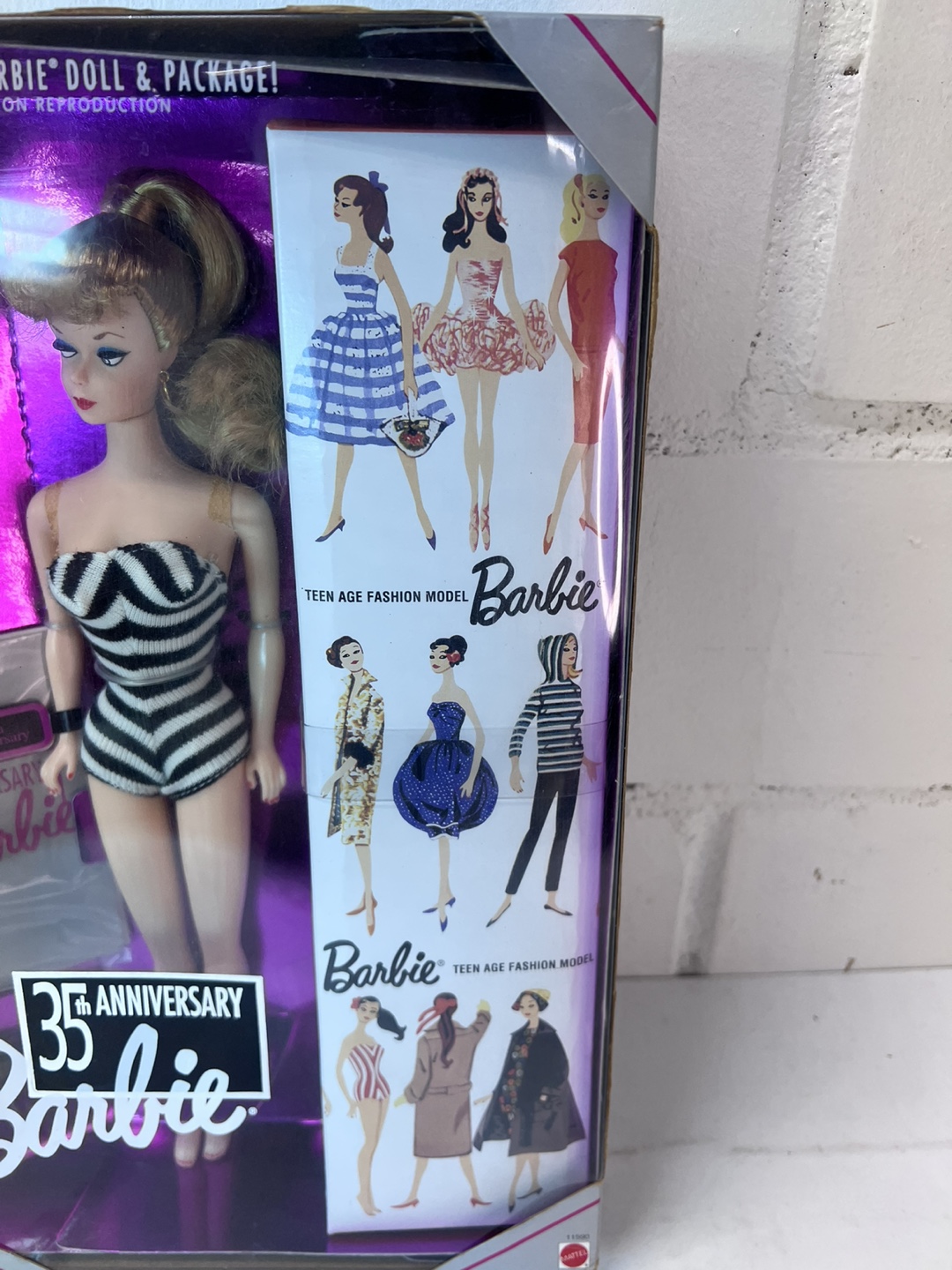 1959 Barbie Doll 35th Anniversary Special Edition Reproduction - photo 3