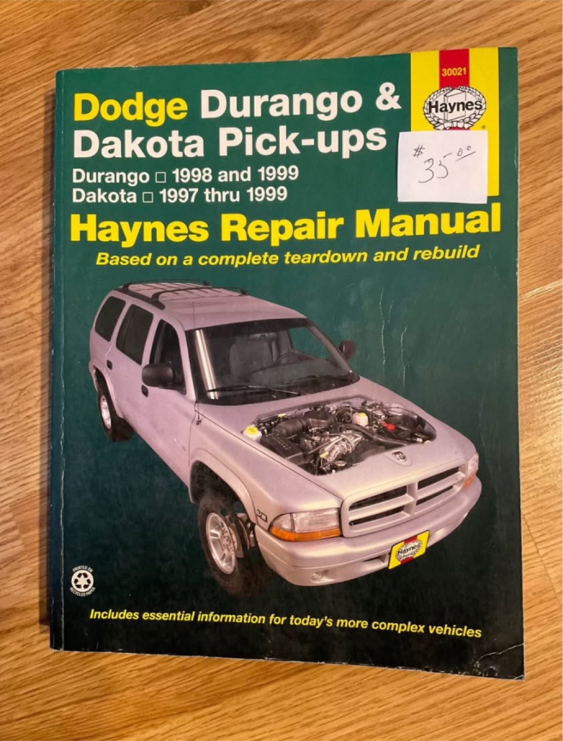 DODGE P.U, DURANGO, DAKOTA MANUALS - photo 2