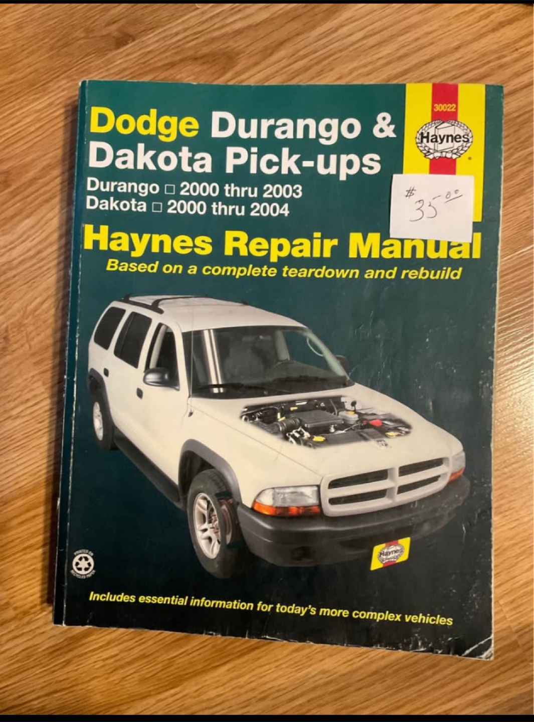 DODGE P.U, DURANGO, DAKOTA MANUALS - photo 3
