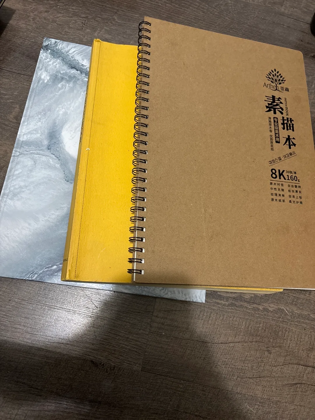 Bulk lot of sketchbooks and drawing paper image indicator(3)