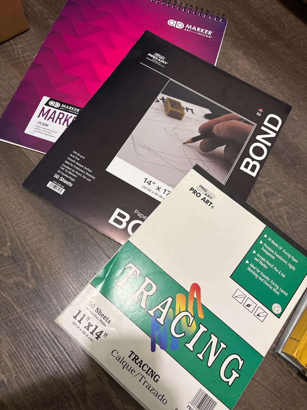 Bulk lot of sketchbooks and drawing paper image indicator(4)