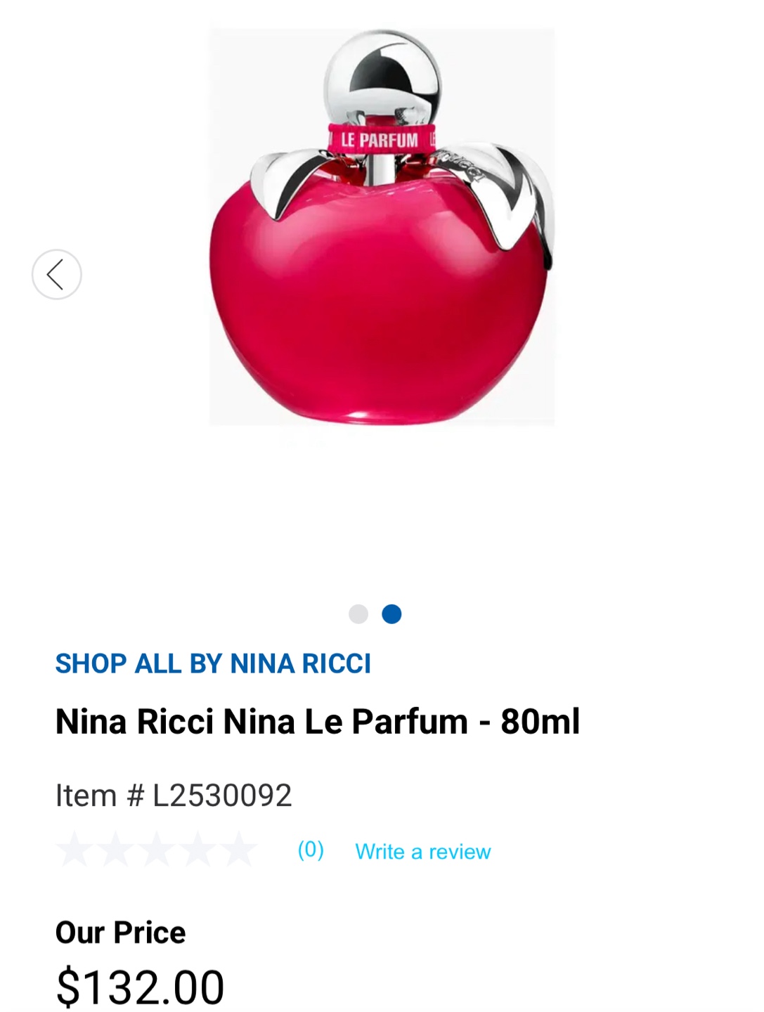 Nina Ricci Nina Le Parfum - 80ml Eau de Parfum
