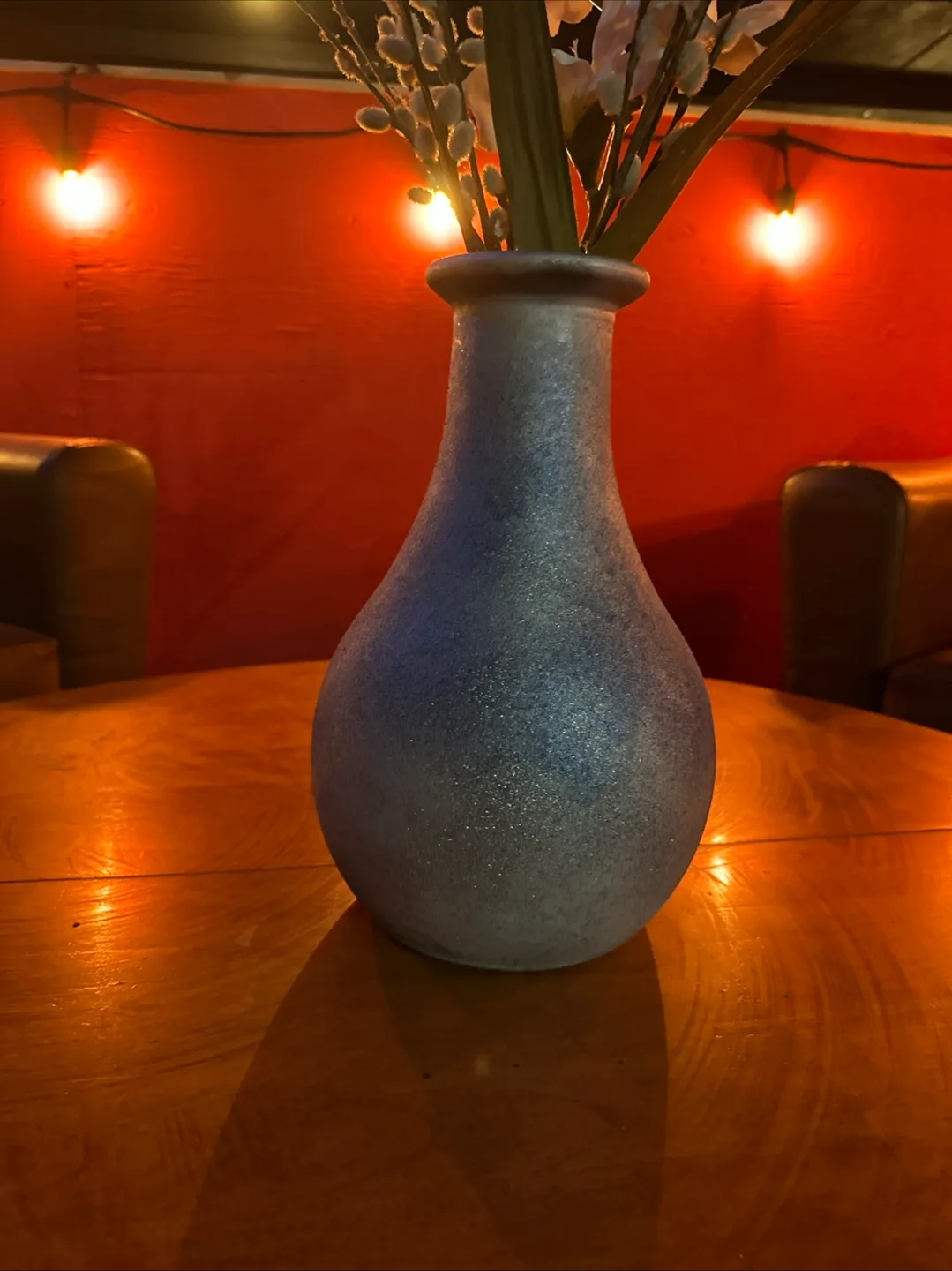Blue Glitter Vase thumbnail