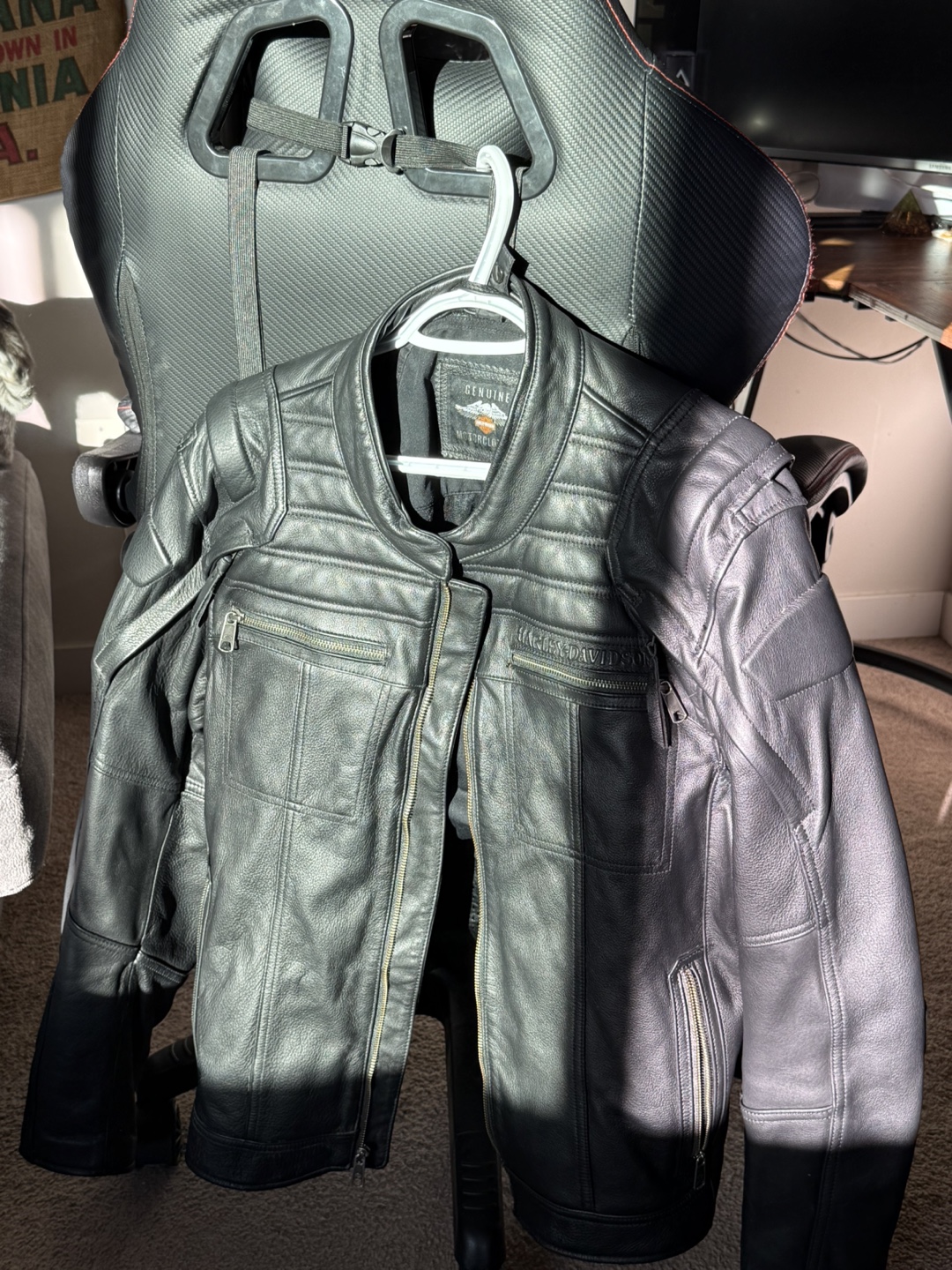 Harley Davidson Genuine Leather Jacket - photo 2