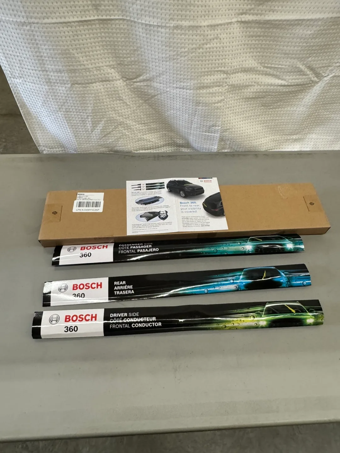 Bosch 360 Wiper Blade Set 24/20/11 image indicator(5)