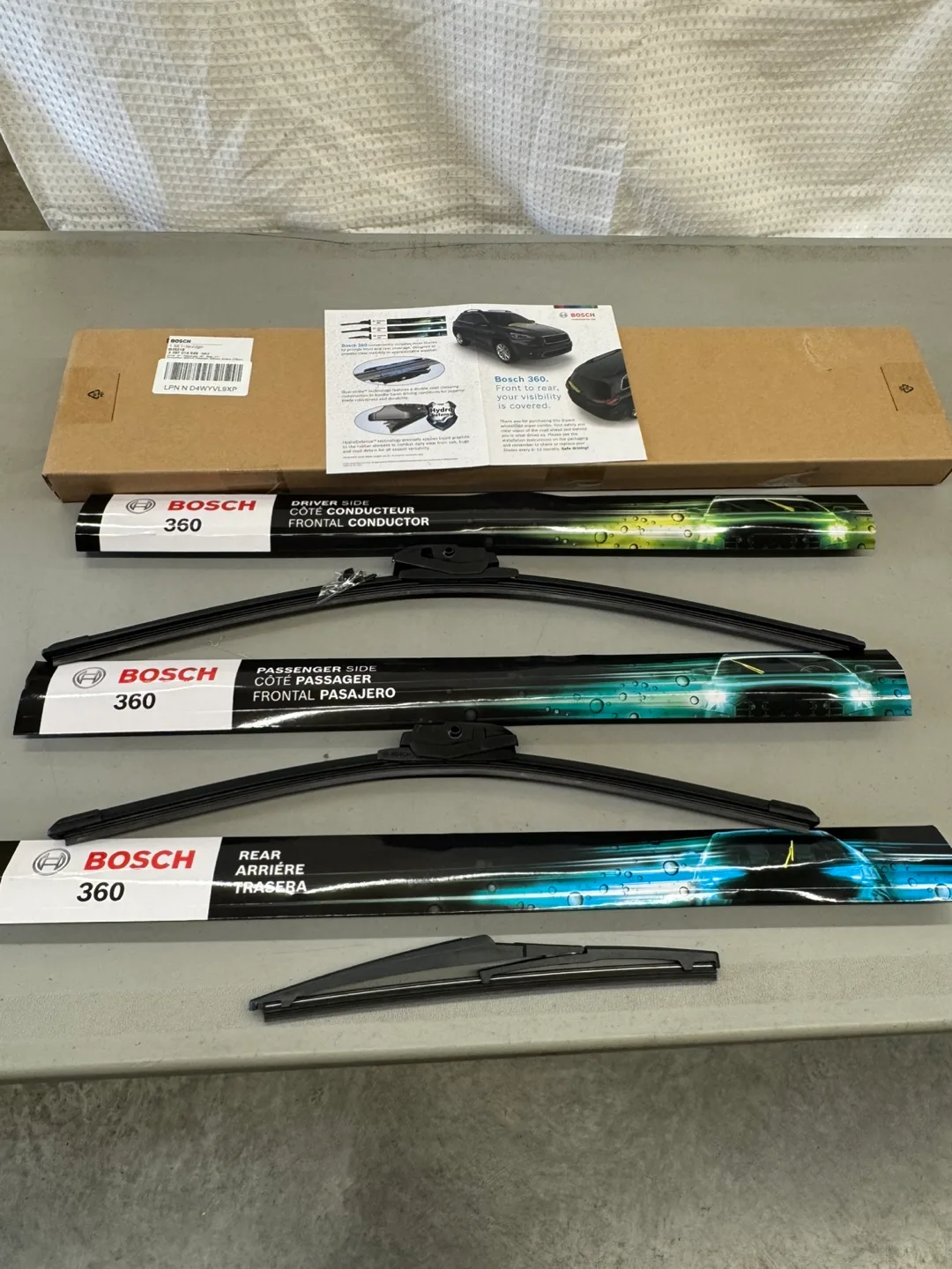 Bosch 360 Wiper Blade Set 24/20/11 image indicator(8)