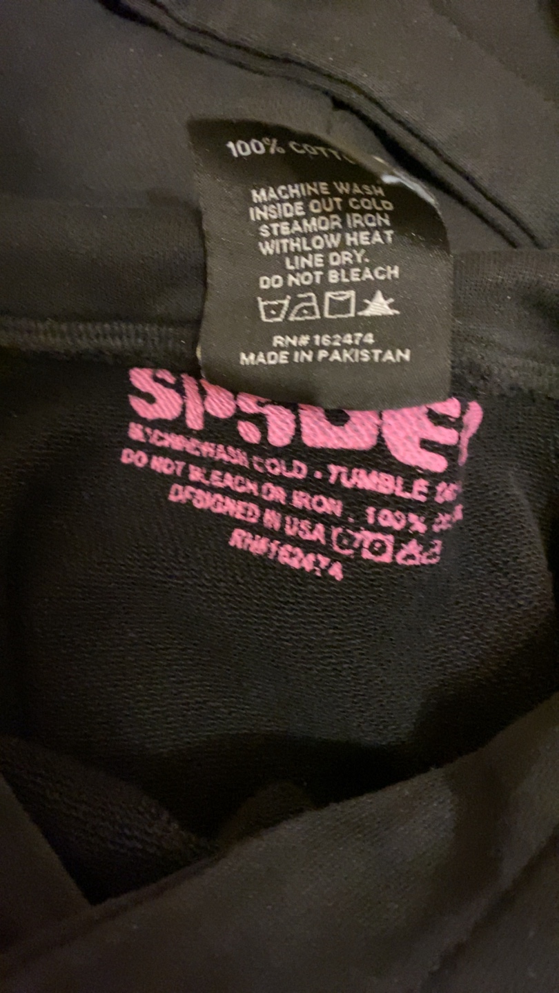 Black sp5der hoodie - photo 3