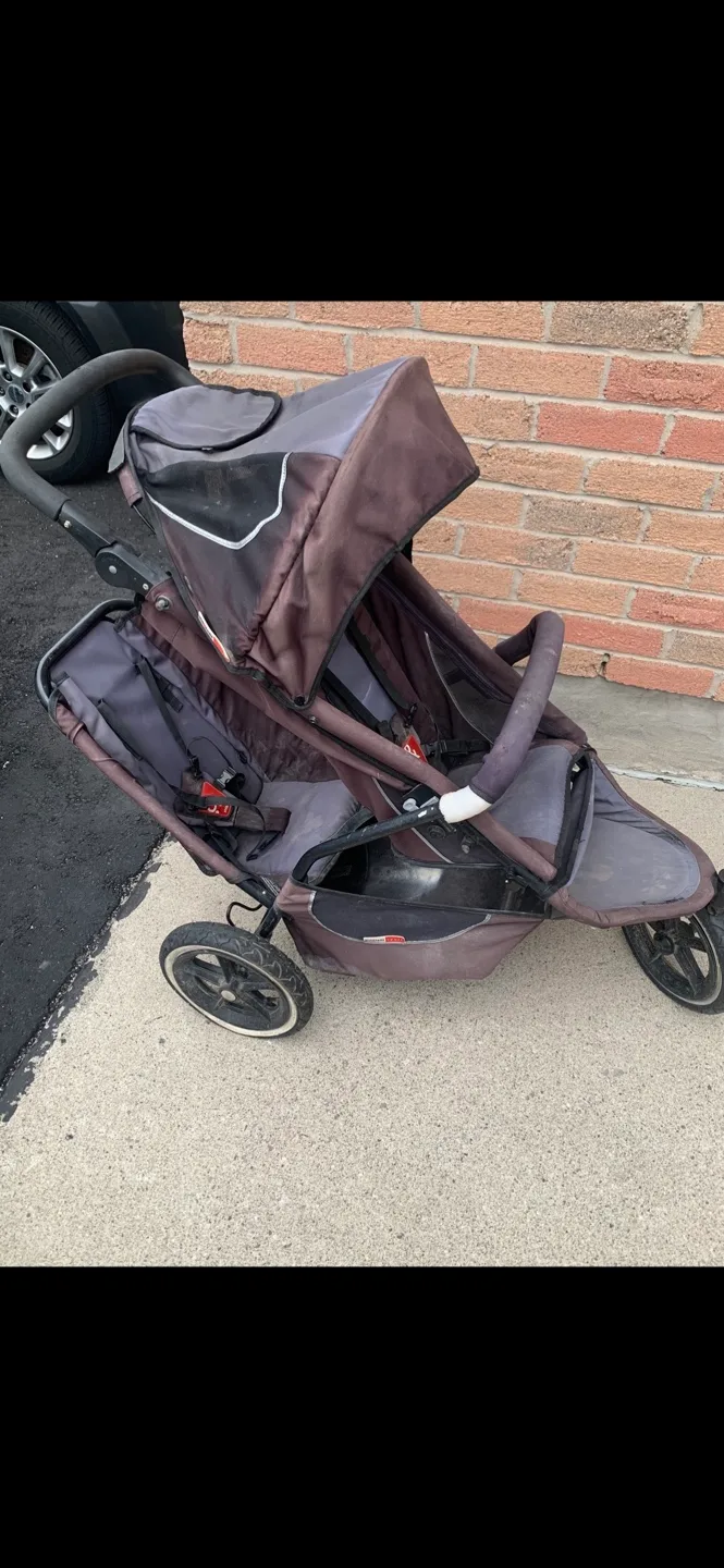 Double Seat Stroller - Phil & Teds thumbnail