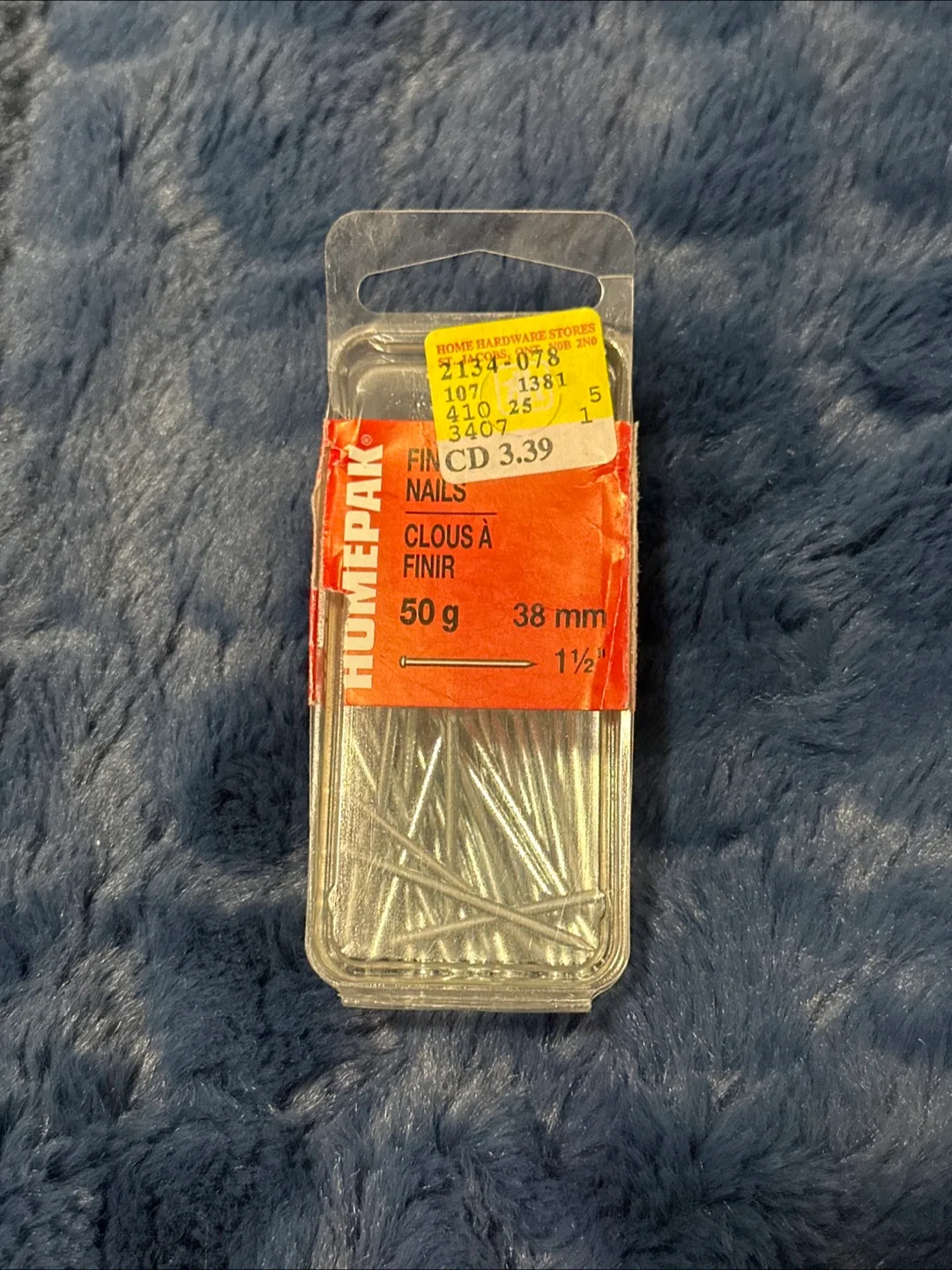 38mm (1 1/2") Finishing Nails (free add on) thumbnail