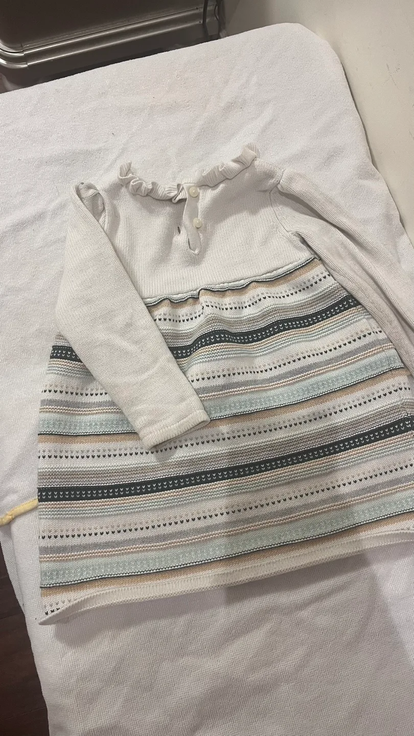 Baby Girl's Knit Sweater Dress thumbnail