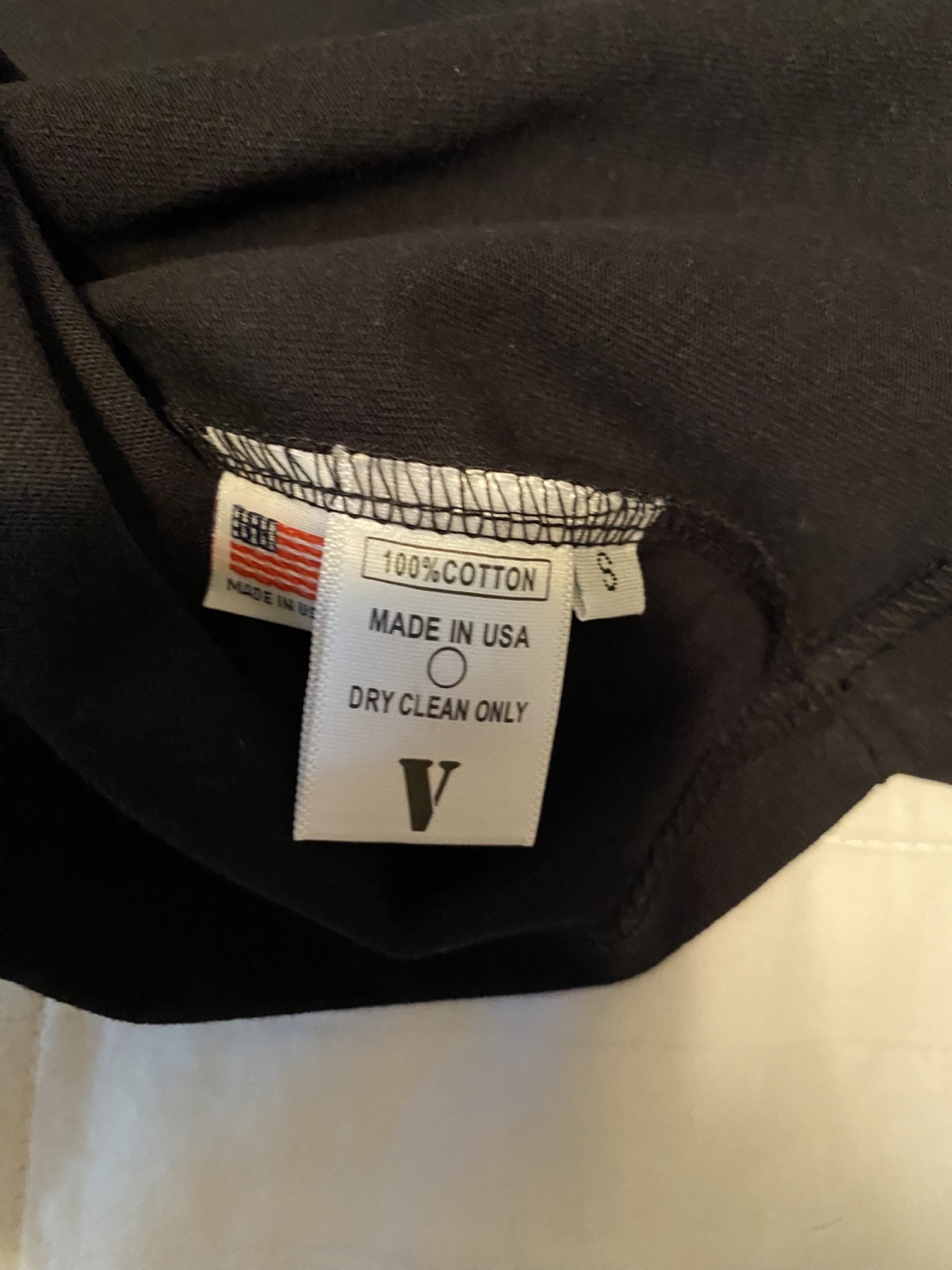Vlone Palm Angels Collaboration T-Shirt Size Small - photo 3