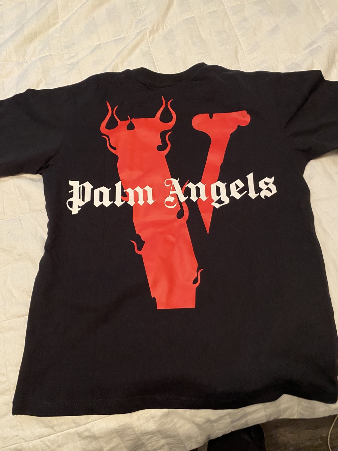 Vlone Palm Angels Collaboration T-Shirt Size Small