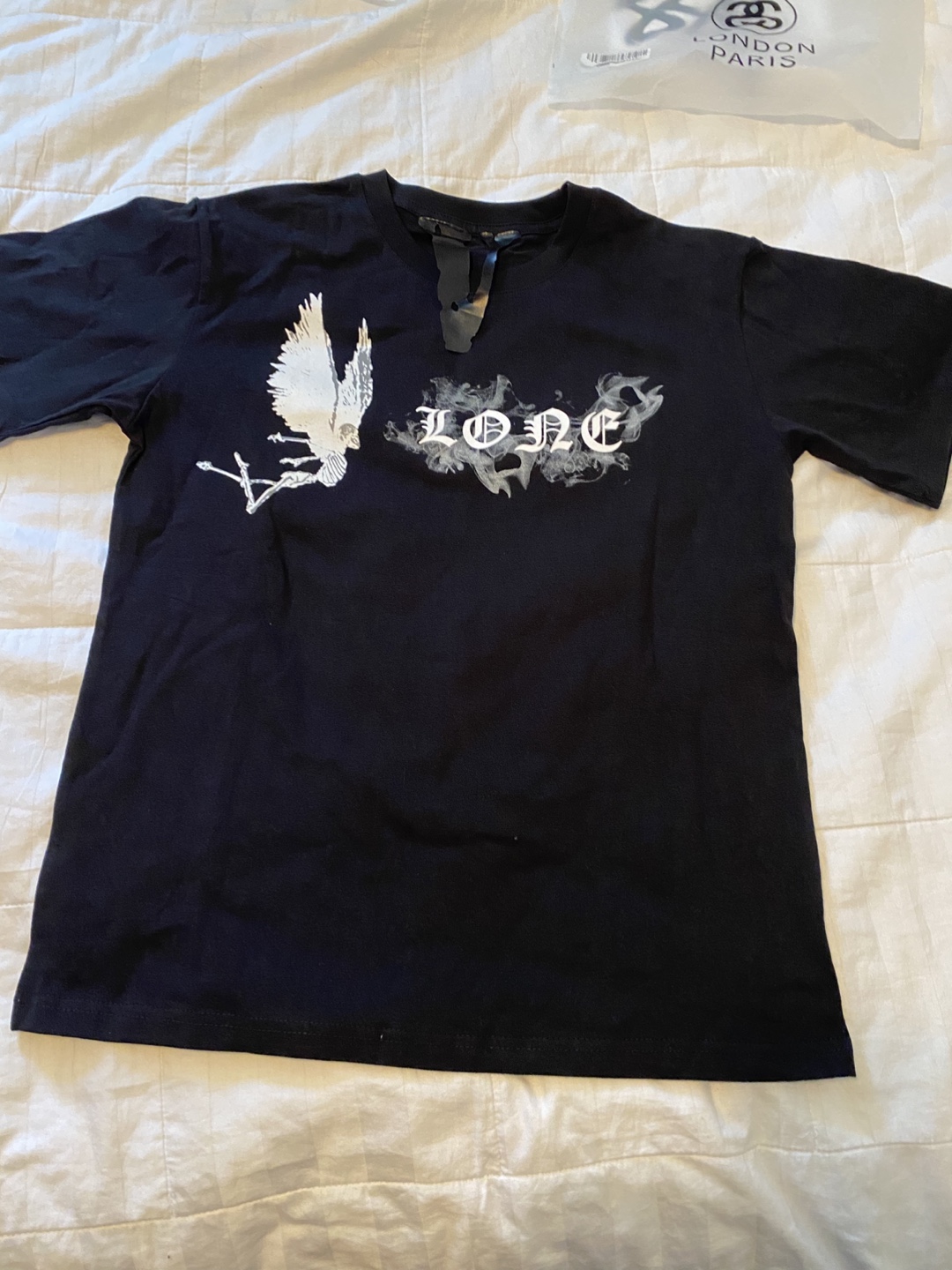 Vlone Smoke Tee Black - photo 2