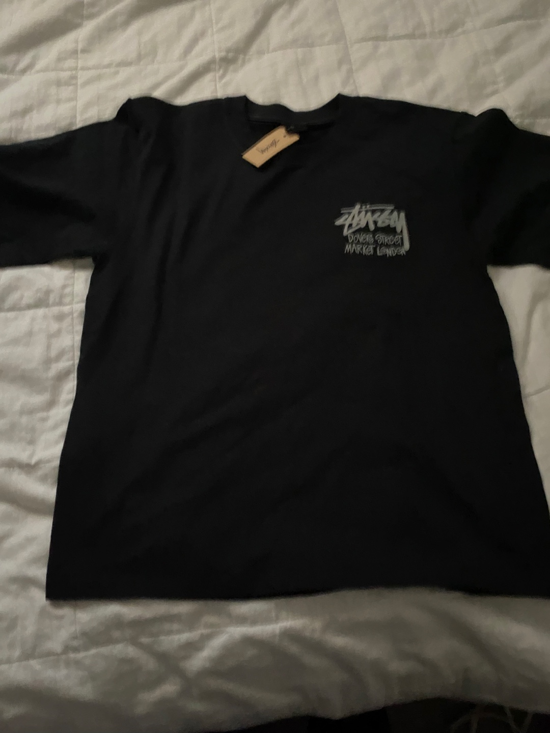 Stüssy Dover Street Market London Black T-Shirt - photo 2