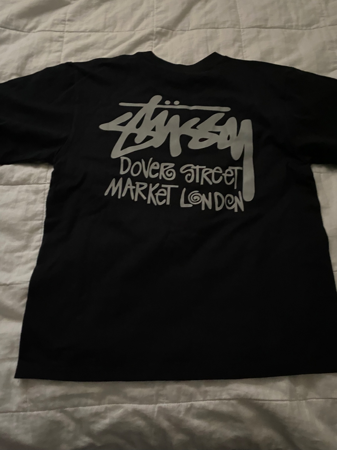 Stüssy Dover Street Market London Black T-Shirt