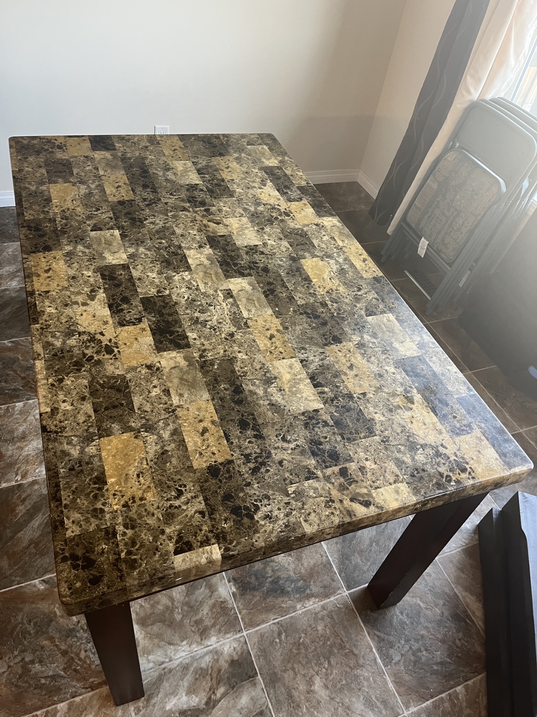 Dining Table and Six Chairs