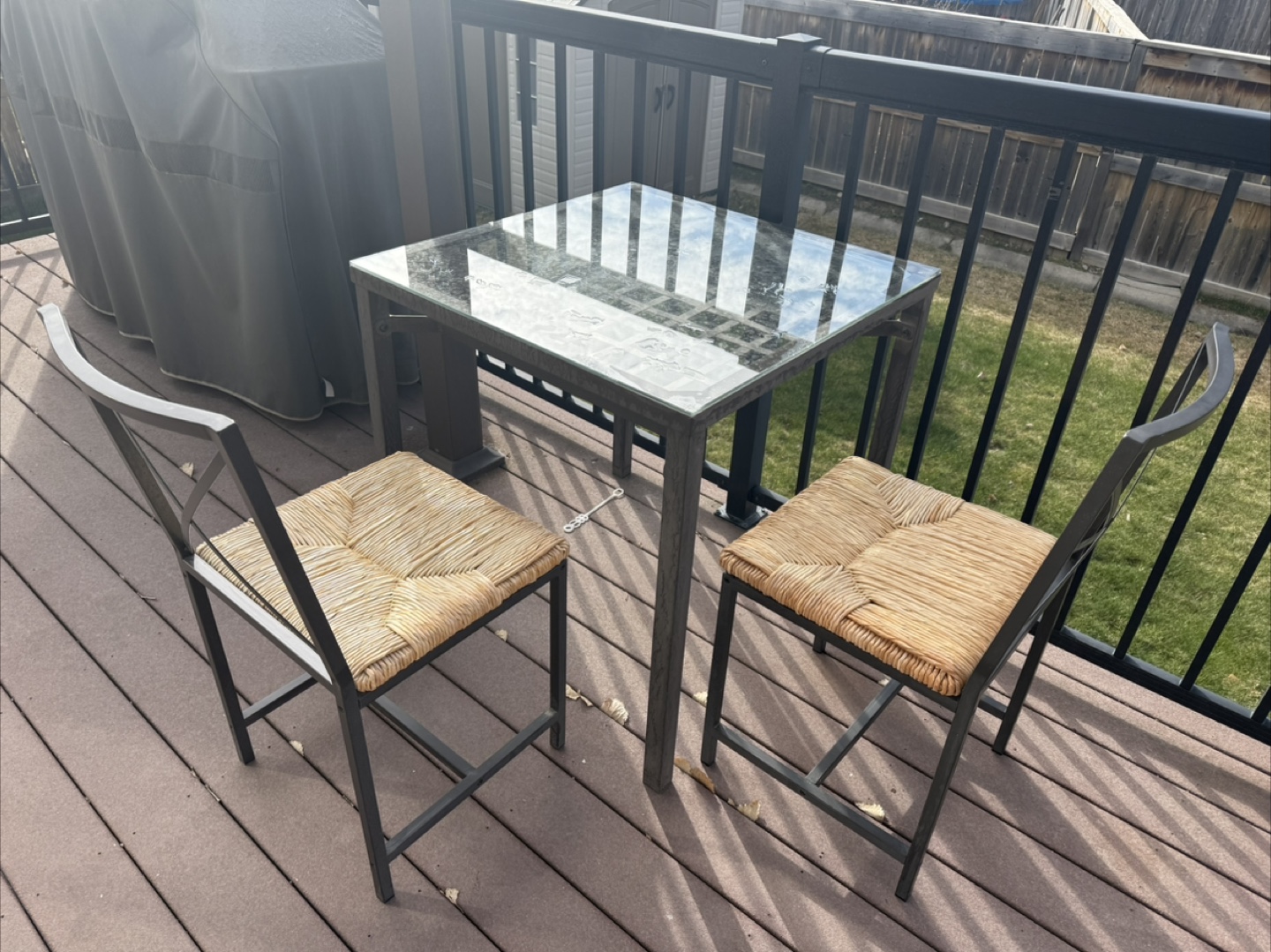 Patio Set: Two Chairs