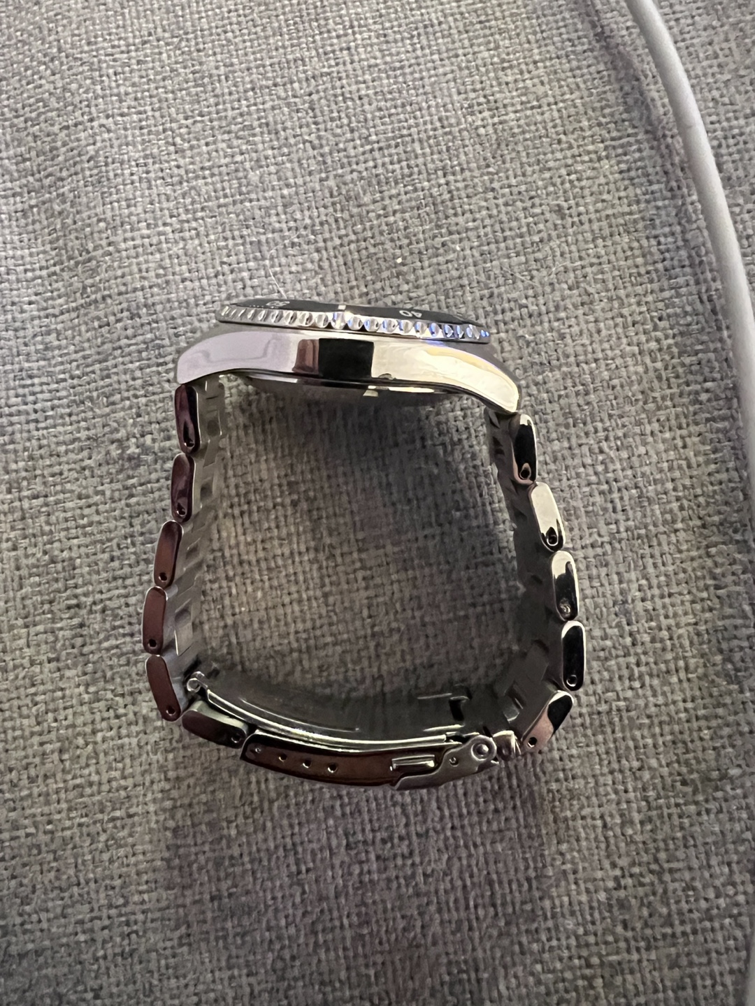 Orient Men's Blue Dial Stainless Steel Watch - photo 3