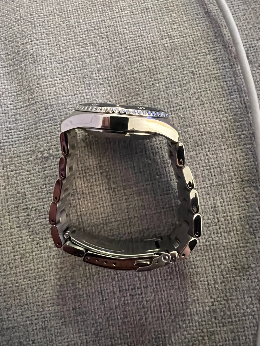 Orient Men's Blue Dial Stainless Steel Watch image indicator(3)