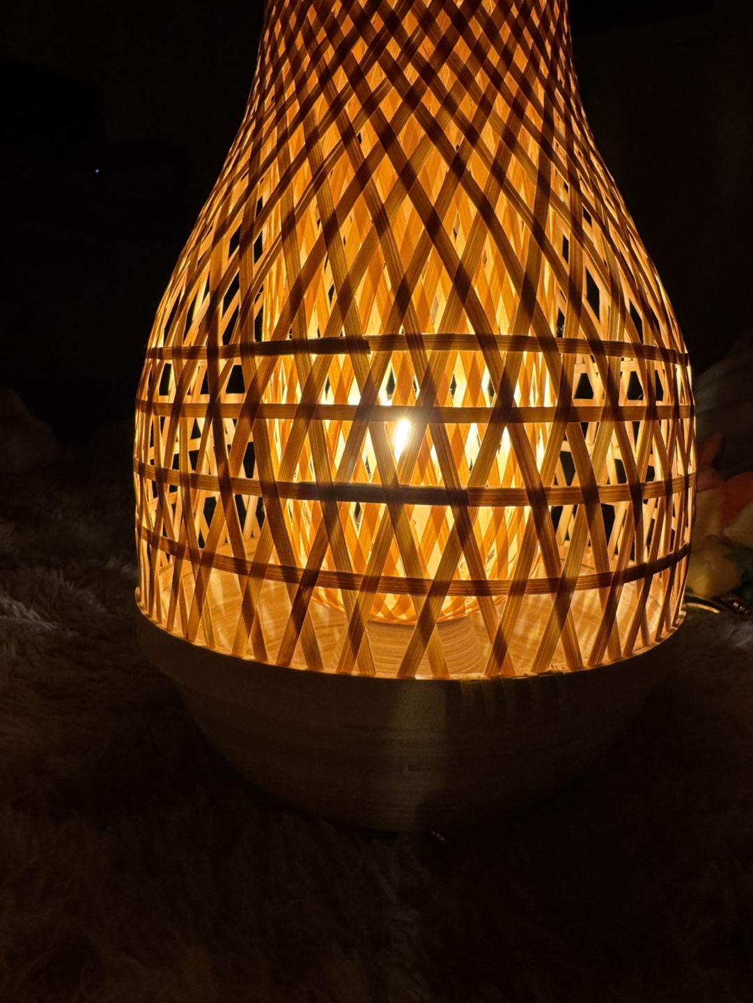 IKEA MISTERHULT Bamboo Table Lamp - photo 3