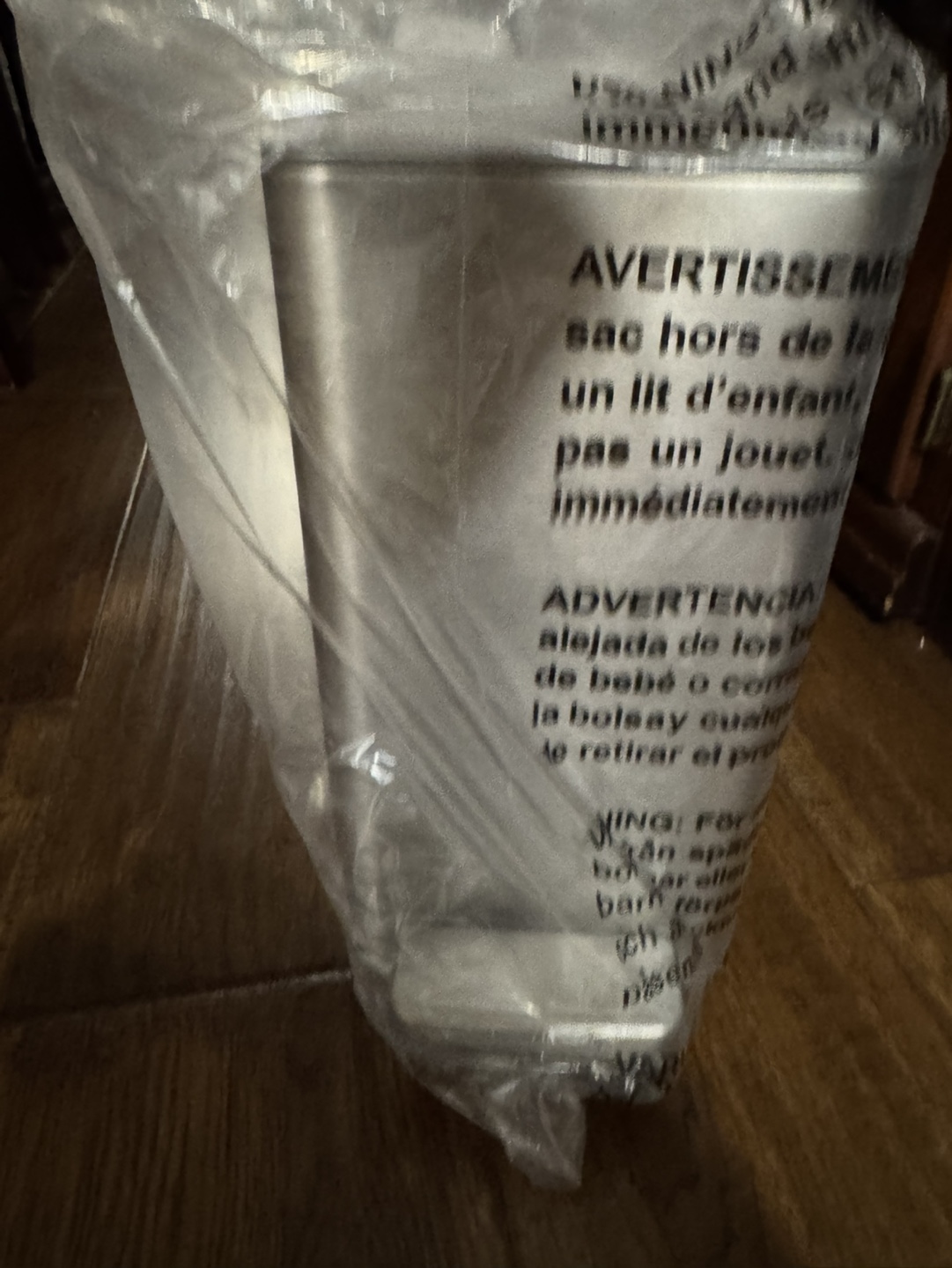 Kohler 6-Liter Stainless Steel Step Trash Can - photo 4
