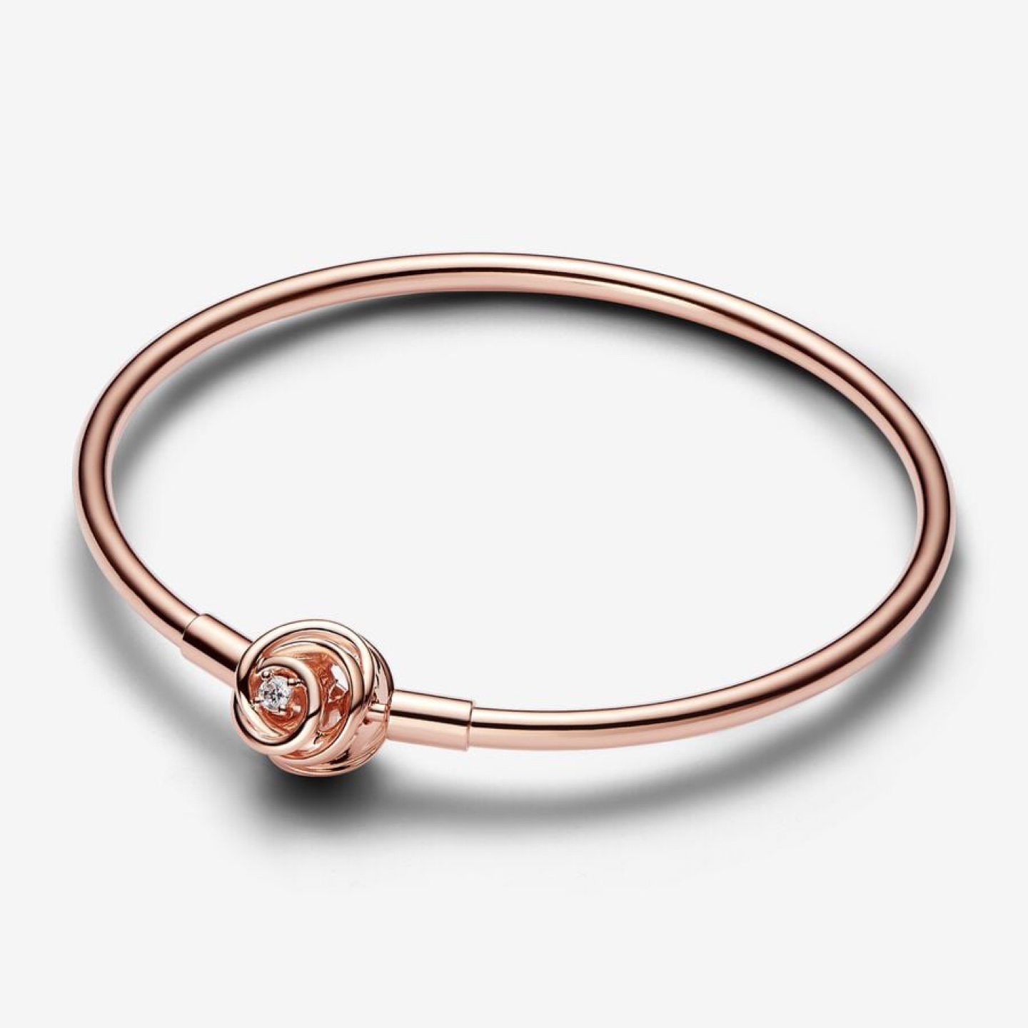 Pandora 14K Rose Gold Bracelet Bangle - photo 3