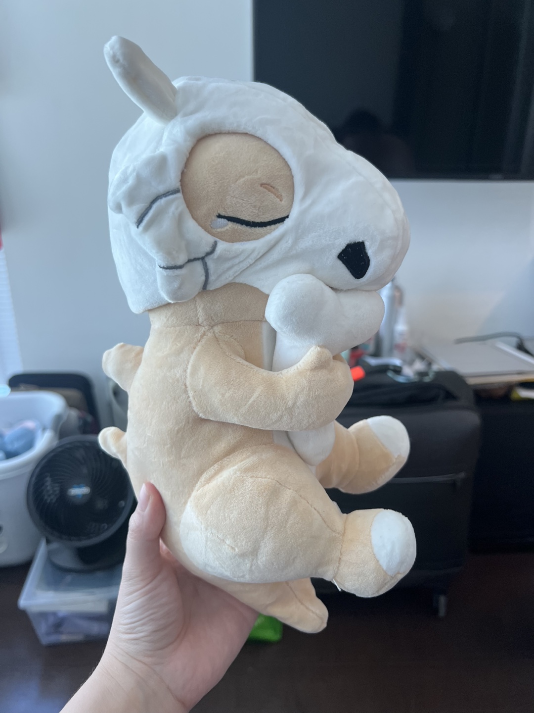 Sleeping Cubone Pokemon Plush