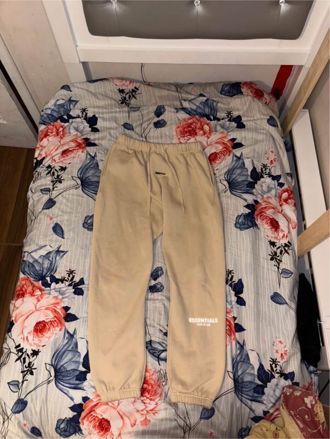Fear of God Essentials Beige Sweatpants