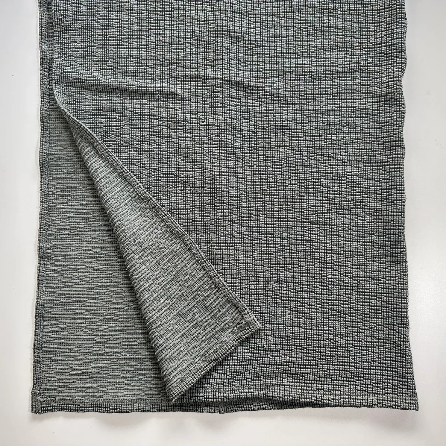 French Connection Ribbed Bodycon Mock Neck Green Maxi Dress 6 image indicator(4)